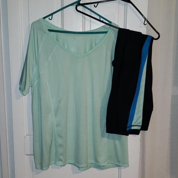 Lane Bryant Pants - Lane Bryant Livi Active leggings and shirt